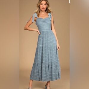 🥳 Lulus Tie Strap Dress